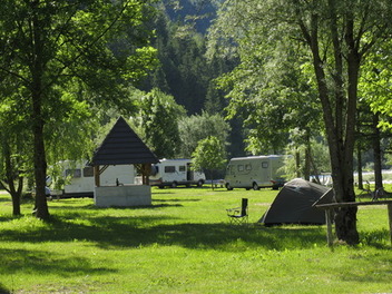 Camping place Klin Lepena , Soča Valley