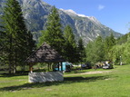 Kamp Klin Lepena, Dolina Soče