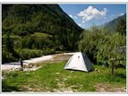 Camping place Klin Lepena , Soča Valley