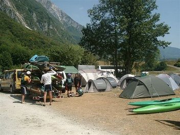 Camp Trnovo, Kobarid