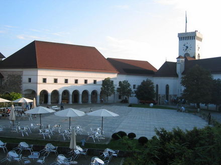 The Ljubljana castle, Ljubljana and its Surroundings