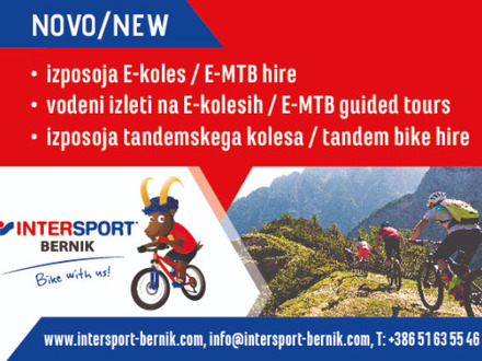 Intersport Bernik - Smučarska šola, izposoja in servis smučarske opreme, Julijske Alpe