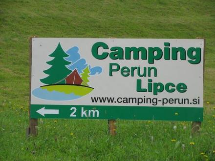 Campeggio Perun Lipce, Alpi Giulie