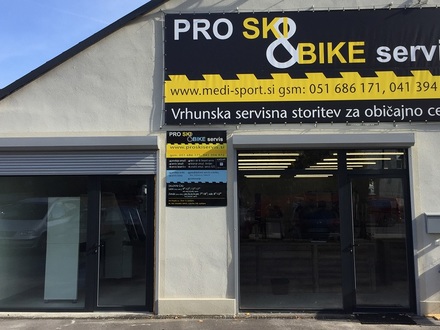 Servis in prodaja koles in smuči PRO SKI & BIKE SERVIS, Ljubljana z okolico