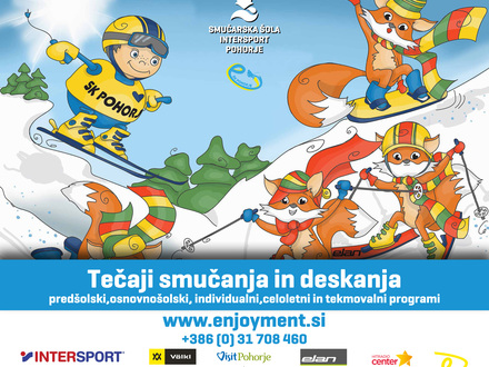 Smučarska šola Intersport Pohorje, Maribor in Pohorje z okolico