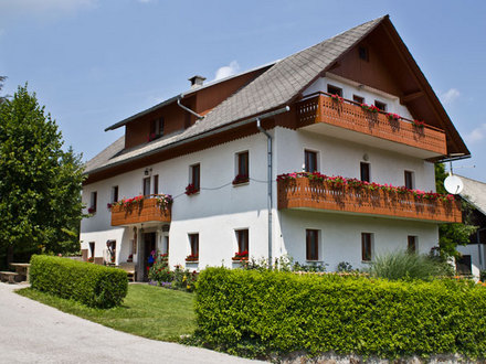 Touristischer Bauernhof Podmlačan, Die Julischen Alpe