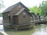 The floating mill on the Mura river, Veržej