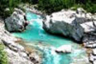 Fluss Soča, Bovec