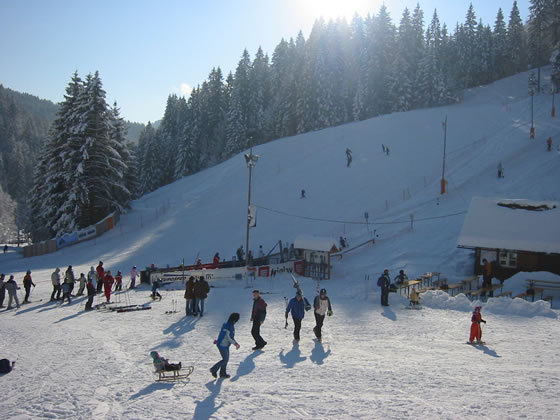 Ski slope Rudno