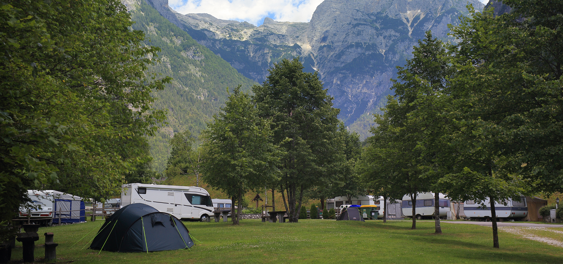 Camping place Triglav, Soča Valley - Sloveniaholidays.com