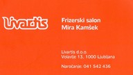 Friseur Mira Kamšek  , Ljubljana