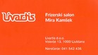 Frizerski salon Mira Kamšek, Volavlje 13, 1000 Ljubljana