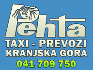 Pehta Taxi, mini Bus, Kranjska Gora