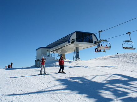Ski slope Krvavec  