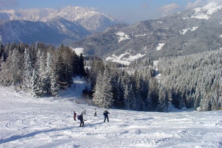 Skipiste  Španov vrh