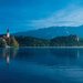 Bledersee mit Insel, Bled