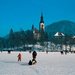 The Bled lake with an island, Bled