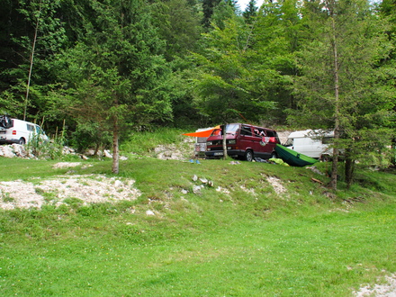 Campingplatz Jelinc , Soča Tal