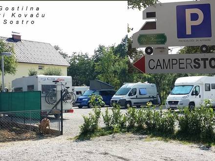 Rest area for  campers Ljubljana / Camper stop, Ljubljana and its Surroundings