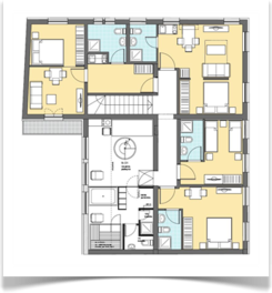 Apartment and rooms Modrina , Kobarid