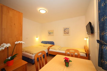 Appartements Rožle liegt im Zentrum von Kranjska gora, Die Julischen Alpe
