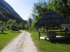 Kamp Klin Lepena, Dolina Soče
